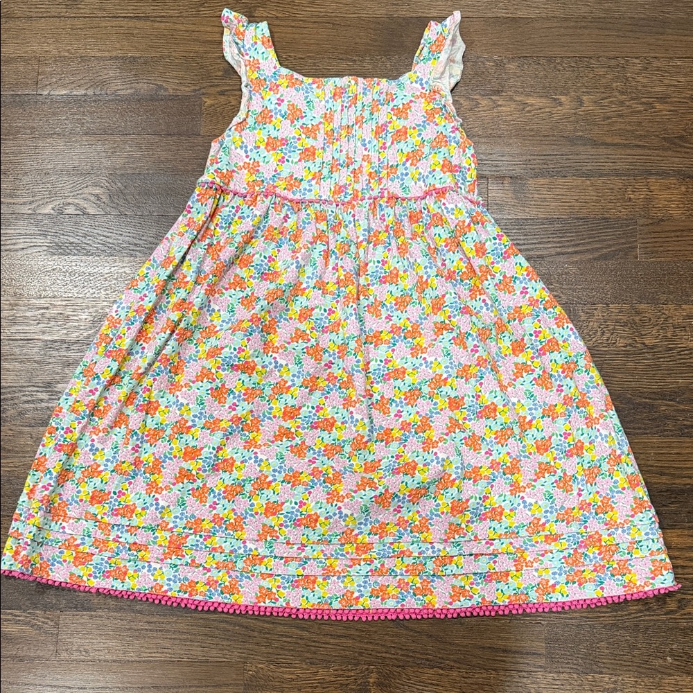 Mini Boden Multicolor Floral Kids Dress